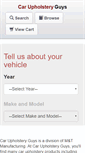 Mobile Screenshot of carupholsteryguys.com